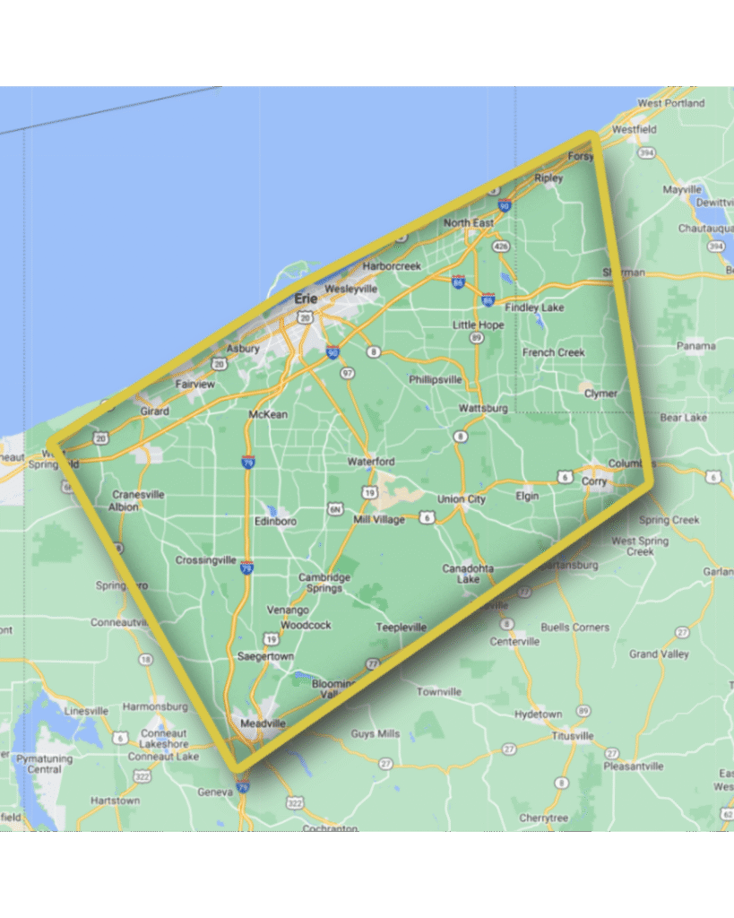 Bauer Specialty service areas. 