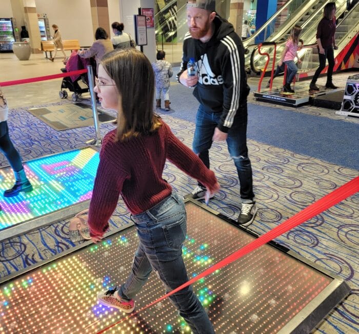 Bauer Employees dance battling