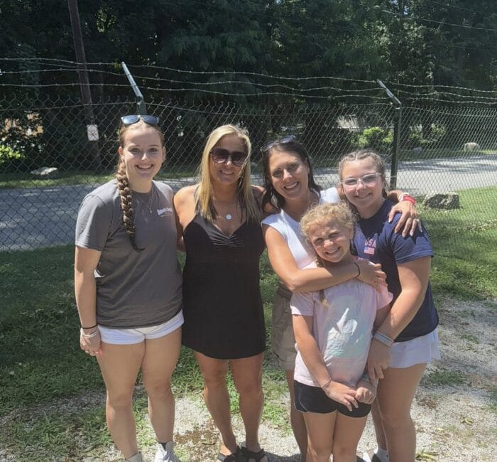 Bauer workers having fun in the sun